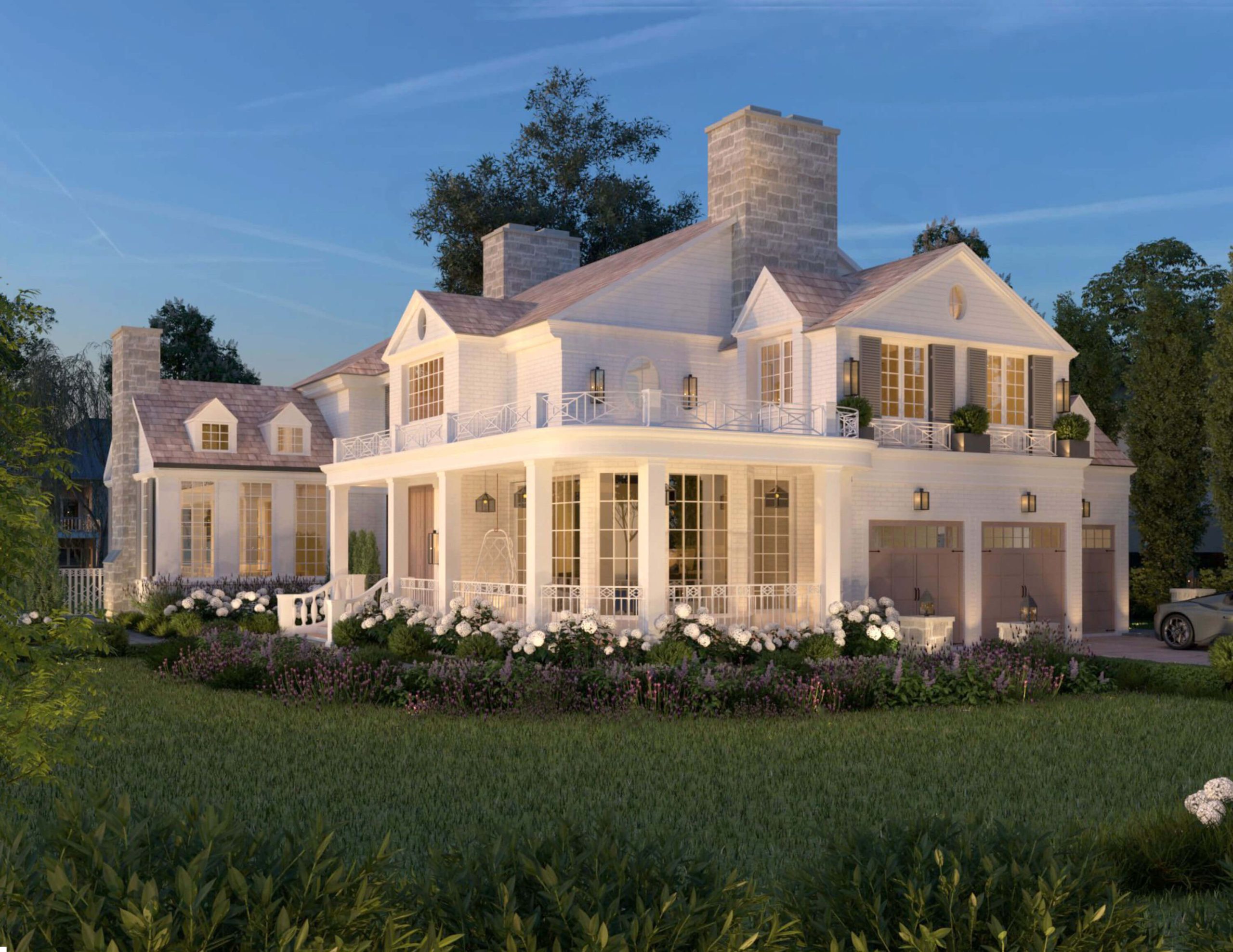 New england shingle style - Sensus Design Studio